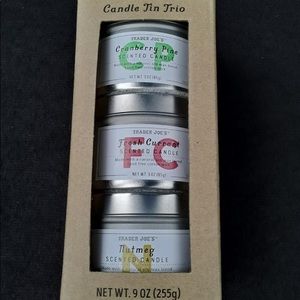 Trader Joe’s candle trio